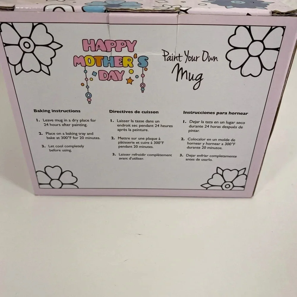 Happy Mother’s Day Paint You Own Mug Kit